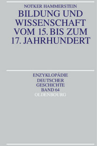 Cover of Bildung und Wissenschaft vom 15. bis zum 17. Jahrhundert