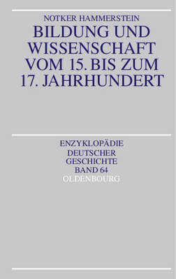 Cover of Bildung und Wissenschaft vom 15. bis zum 17. Jahrhundert