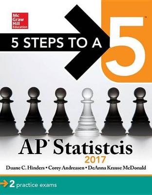 Book cover for 5 Steps to a 5 AP Statistics 2017