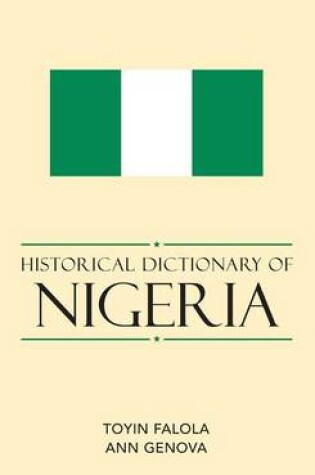 Cover of Historical Dictionary of Nigeria