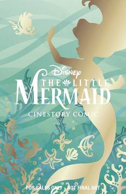 Book cover for Disney's the Little Mermaid Cinestory Comic