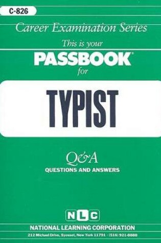 Cover of Typist