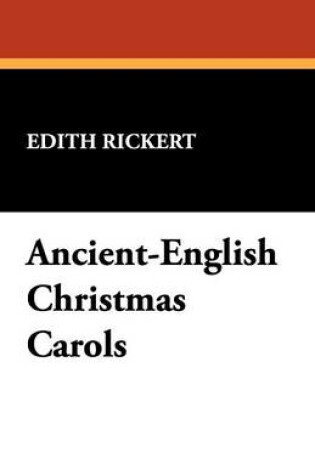 Cover of Ancient-English Christmas Carols