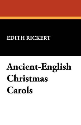 Book cover for Ancient-English Christmas Carols