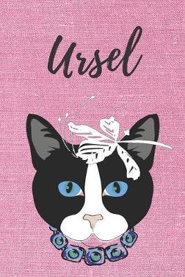 Book cover for personalisiertes Notizbuch Katze / Malbuch / Tagebuch / Journal / DIN A5 / Geschenk Ursel