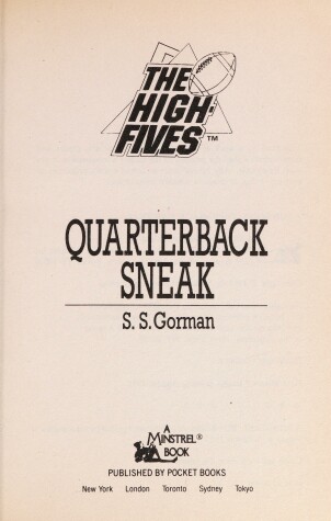 Book cover for Quarterback Sneak