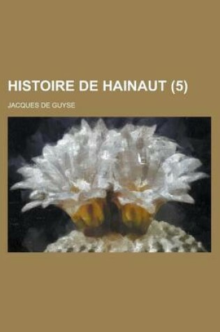 Cover of Histoire de Hainaut (5)