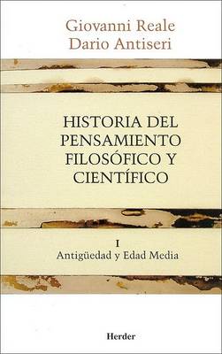 Book cover for Historia del Pensamiento Filosofico y Cientifico - T1