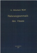 Book cover for Referenzgrammatik DES Hausa