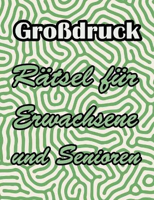 Book cover for Großdruck Rätsel für Erwachsene und Senioren