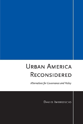 Cover of Urban America Reconsidered