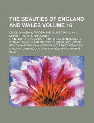 Book cover for The Beauties of England and Wales Volume 16; Or, Delineations, Topographical, Historical, and Descriptive, of Each County
