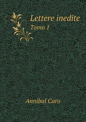 Book cover for Lettere inedite Tomo 1