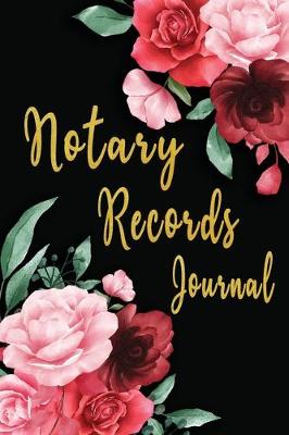 Cover of Notary Records Journal