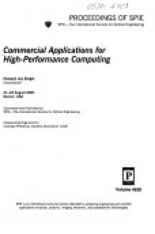 Cover of Commercial Applications for High-performance Computing