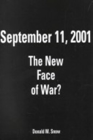 Cover of September 11, 2001