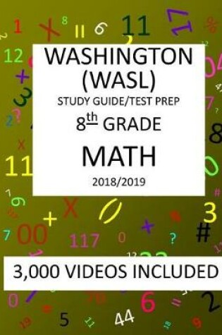 Cover of 8th Grade WASHINGTON WASL, MATH, Test Prep