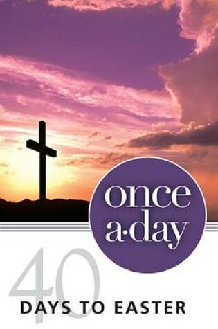 Cover of Niv, Once-A-Day 40 Days to Easter Devotional, Paperback