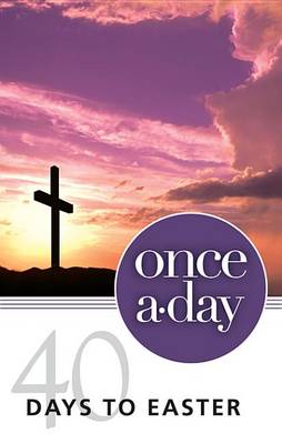 Cover of Niv, Once-A-Day 40 Days to Easter Devotional, Paperback