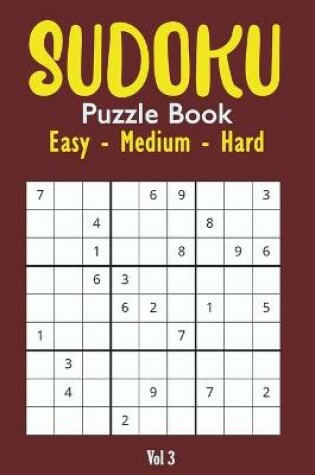 Cover of SUDOKU Puzzle Book, Vol 3