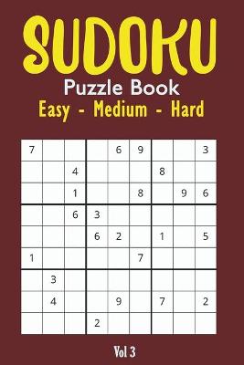 Book cover for SUDOKU Puzzle Book, Vol 3