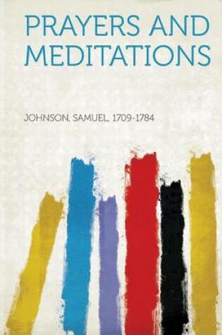 Cover of Prayers and Meditations