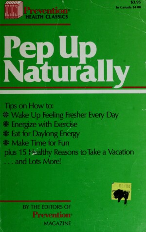 Book cover for Pep Up Naturally