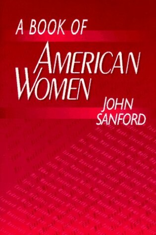 Cover of A Book of American Women