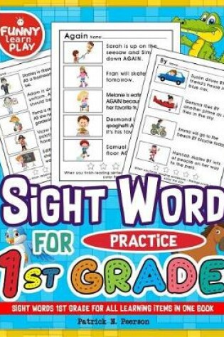Cover of Sight Words 1st Grade for All Learning Items in One Book