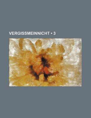 Book cover for Vergissmeinnicht (3)