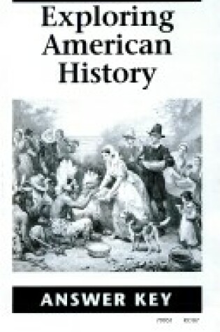 Cover of Exploring American History Answer Key