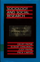 Book cover for Sociology and Social Research