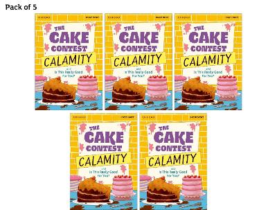 Book cover for Read Write Inc. Fresh Start Readers: Book 9: The Cake Contest Calamity & Is This Really Good For You? - Pack of 5