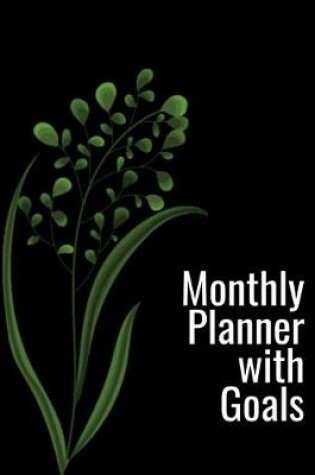 Cover of Monthly Planner with Goals