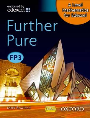 Book cover for A Level Maths Edexcel Further Pure FP3