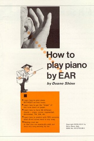 Cover of How to Play Piano by "Ear"