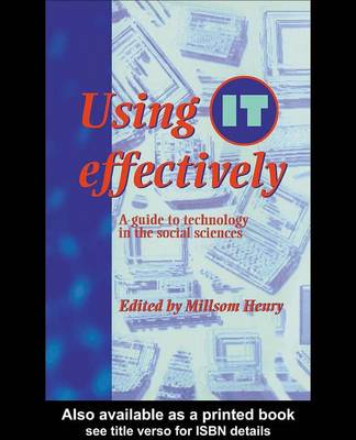 Book cover for Using It Effectively