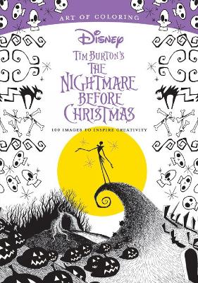Book cover for Art Of Coloring: Tim Burton's The Nightmare Before Christmas