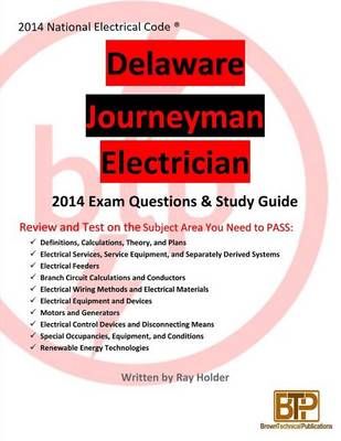 Book cover for Delaware 2014 Journeyman Electrician Study Guide
