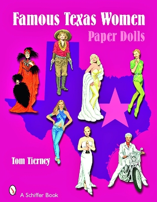 Book cover for Famous Texas Women: Paper Dolls