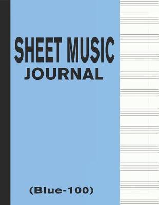 Cover of Sheet Music Journal (Blue-100)