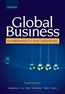 Book cover for Global Business Environments and Strategies