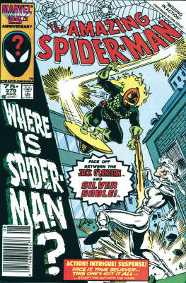 Book cover for Spider-Man vs. Silver Sable