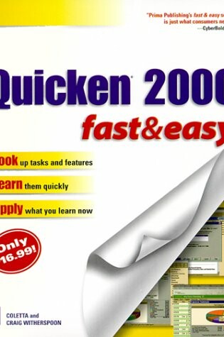 Cover of Quicken 2000 Fast and Easy