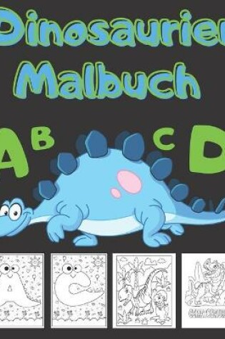 Cover of Malbuch Dinosauriern ABCD