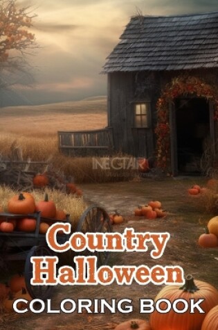 Cover of Country Halloween Coloring Book