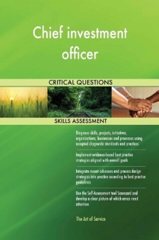 Cover of Chief investment officer Critical Questions Skills Assessment