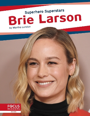 Book cover for Superhero Superstars: Brie Larson