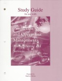 Book cover for Student Study Guide to Accompany "Production and Operations Management"