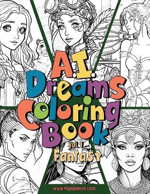 Cover of A.I. Dream Coloring Book